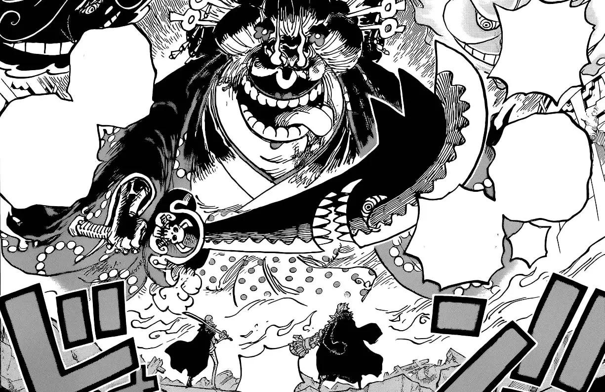 One Piece Chapter 1031: Sanji Destroys His Raid Suit Canister