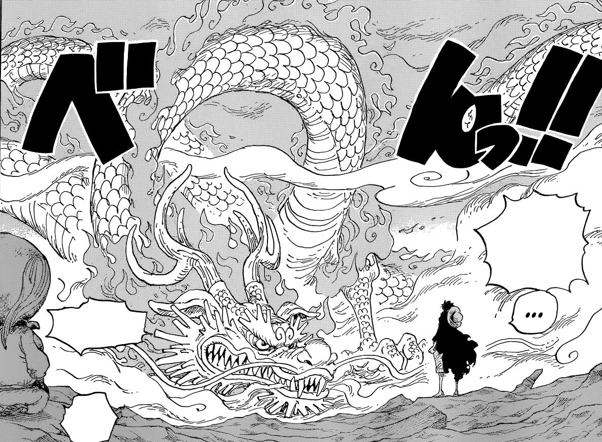 One Piece Chapter 1023 Adult Momonosuke S Dragon Form Appears