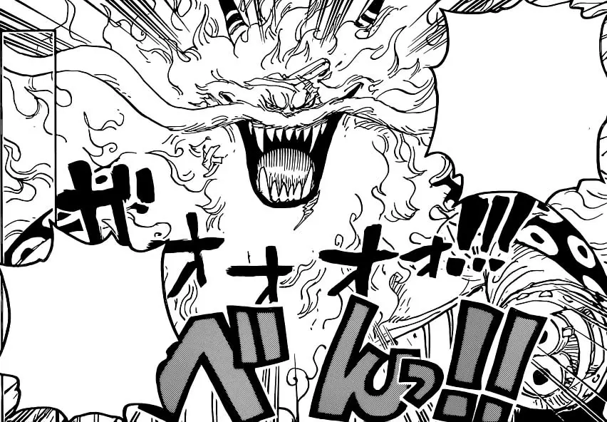 One Piece Chapter 1023 Adult Momonosuke S Dragon Form Appears